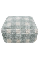 Puf, Vichy Blue Sage
