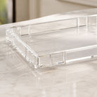 Memonza-Qbella Kristal Kesim Tepsi, X-Large, Şeffaf-Tepsi-3-Milagron.com