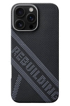 Rebuilding Iphone 16 Pro Max Magsafe Uyumlu Aramid Fiber Kılıf Siyah