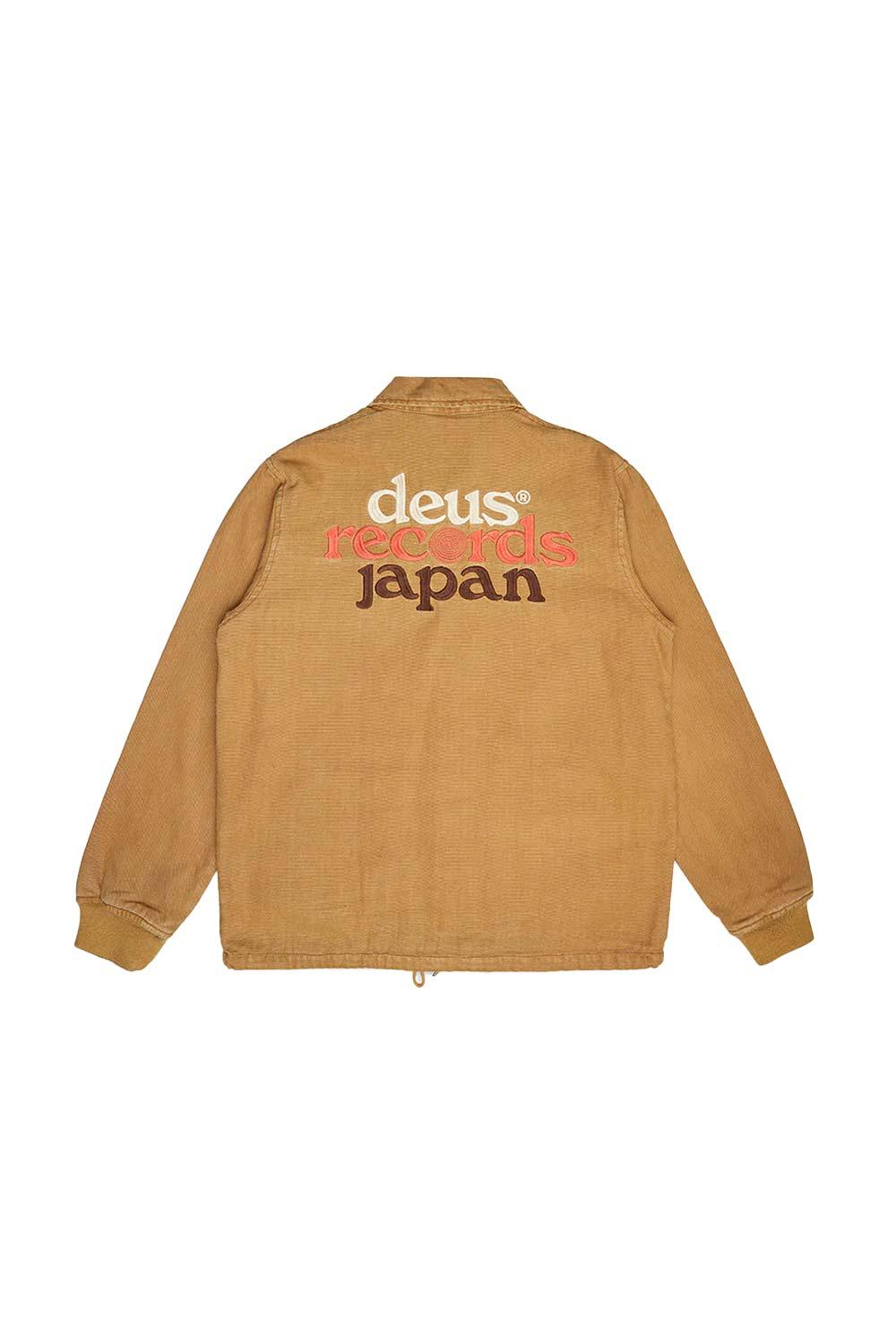 Deus | Records Canvas Coach Jacket Dijon 2 | Milagron