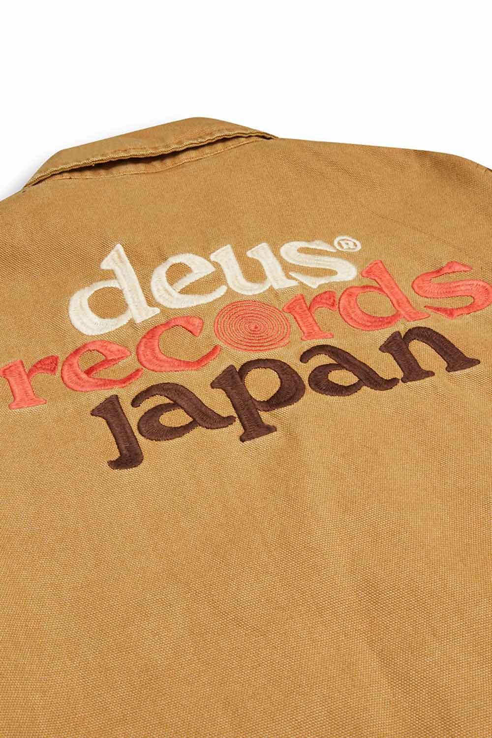 Deus | Records Canvas Coach Jacket Dijon 5 | Milagron