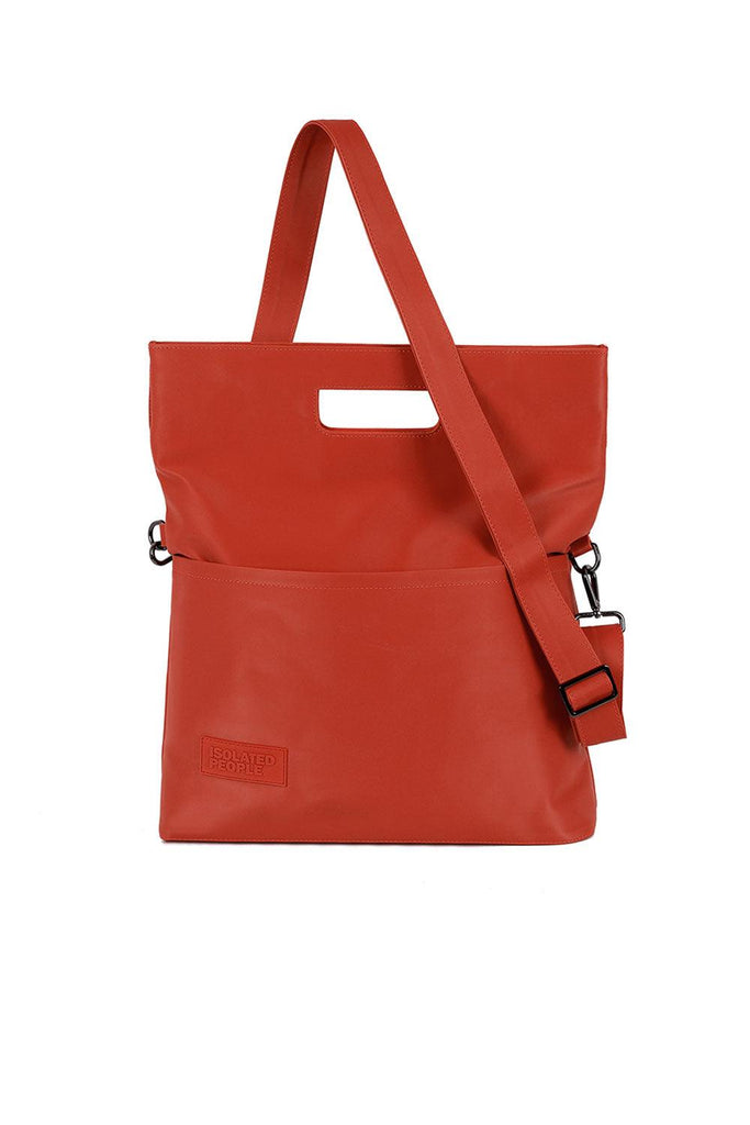 Isolated People | Red Companion City Bag | Milagron