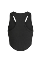 Kadın Rest Club Crop Top Tank - Siyah