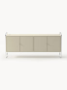 Robyn Metal Dressoir 180 Cm Endüstriyel Tasarım Modern Konsol
