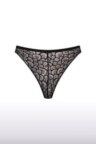 Ruby French Lace Panty Black