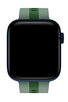 Apple Watch Uyumlu Dual Silikon Kordon Sage