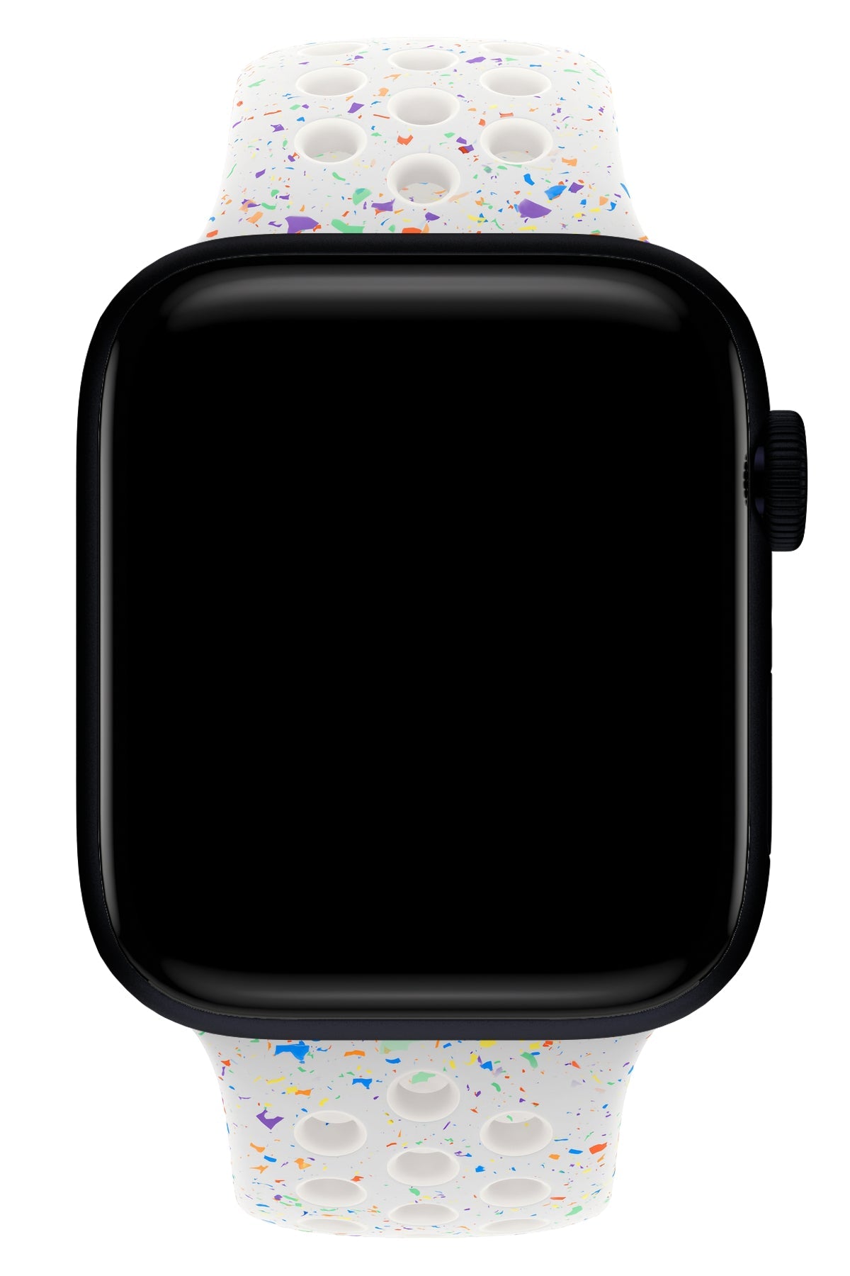 Apple Watch Uyumlu Silikon Delikli Spor Kordon Satin