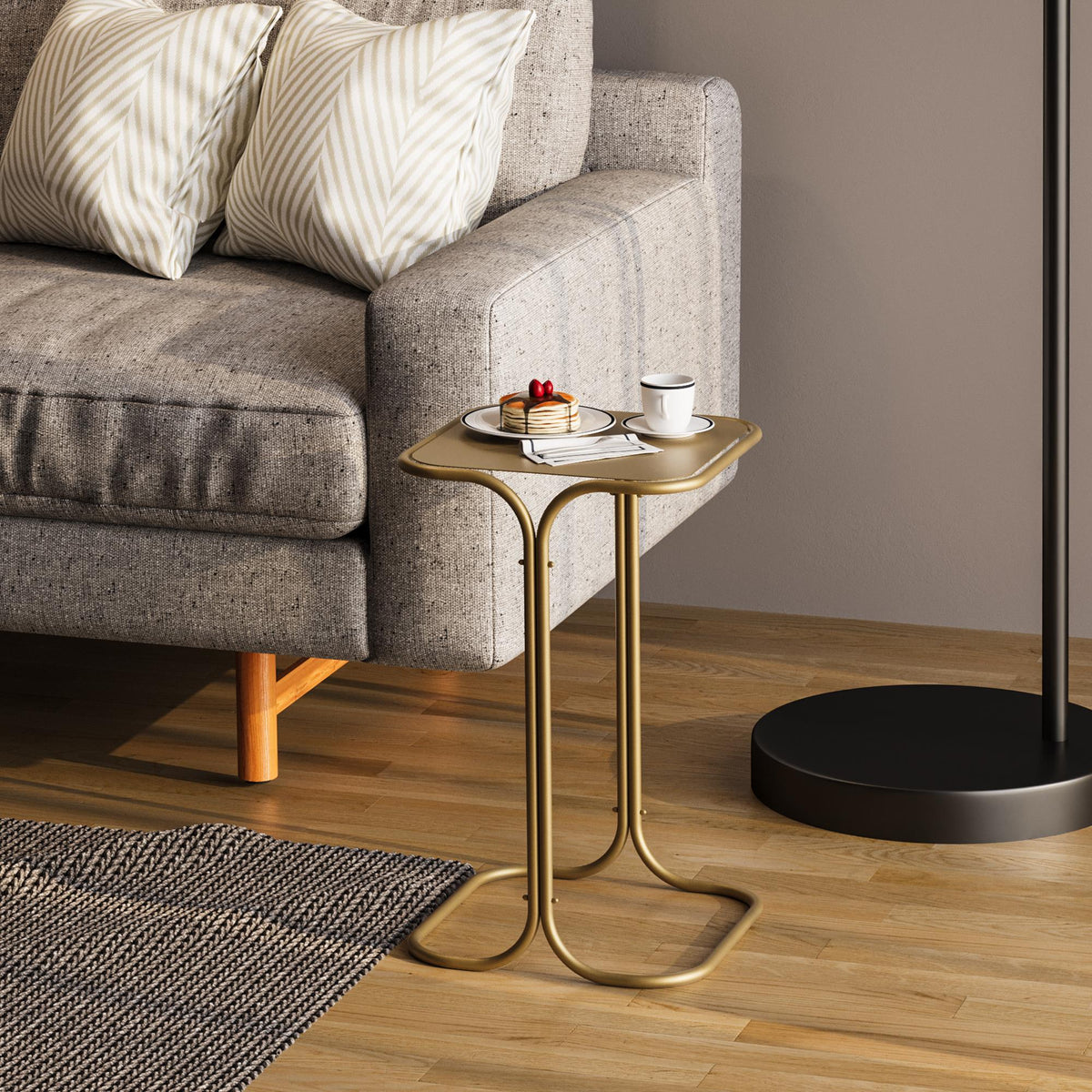 Shb-001-B Dekoratif Metal Sehpa 