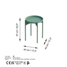 Shb-002-E Dekoratif Metal Sehpa 