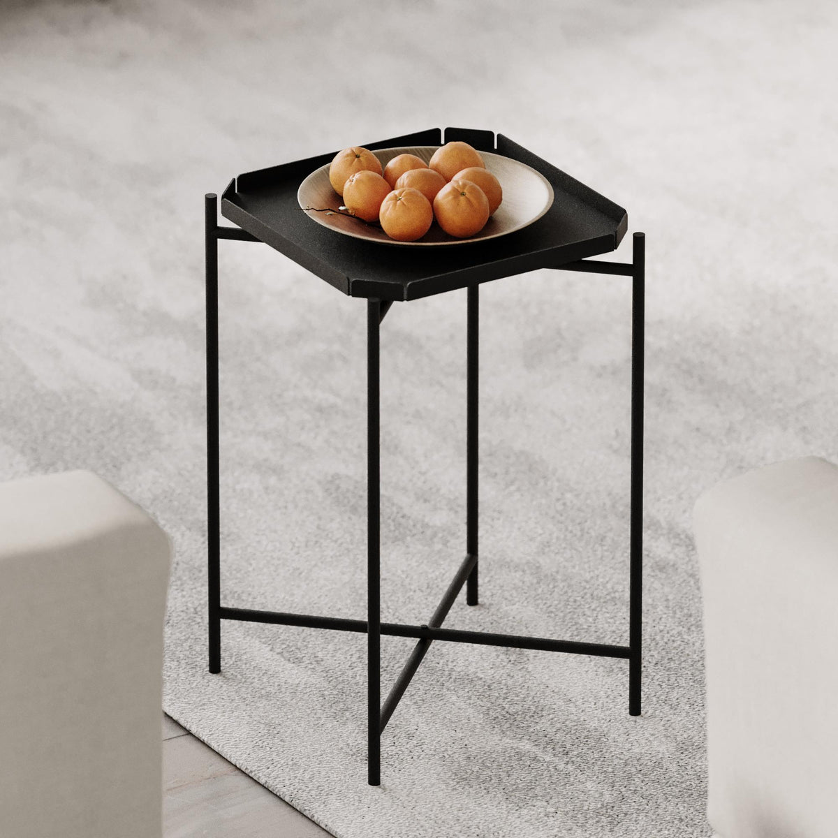 Shb-008 Dekoratif Metal Sehpa 