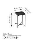 Shb-008 Dekoratif Metal Sehpa 