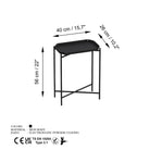 Shb-009 Dekoratif Metal Sehpa 