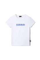Napapijri | Short Sleeve T-Shirt Box Bright White | Milagron