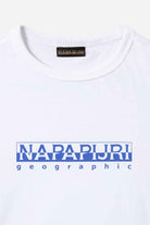 Napapijri | Short Sleeve T-Shirt Box Bright White 4 | Milagron