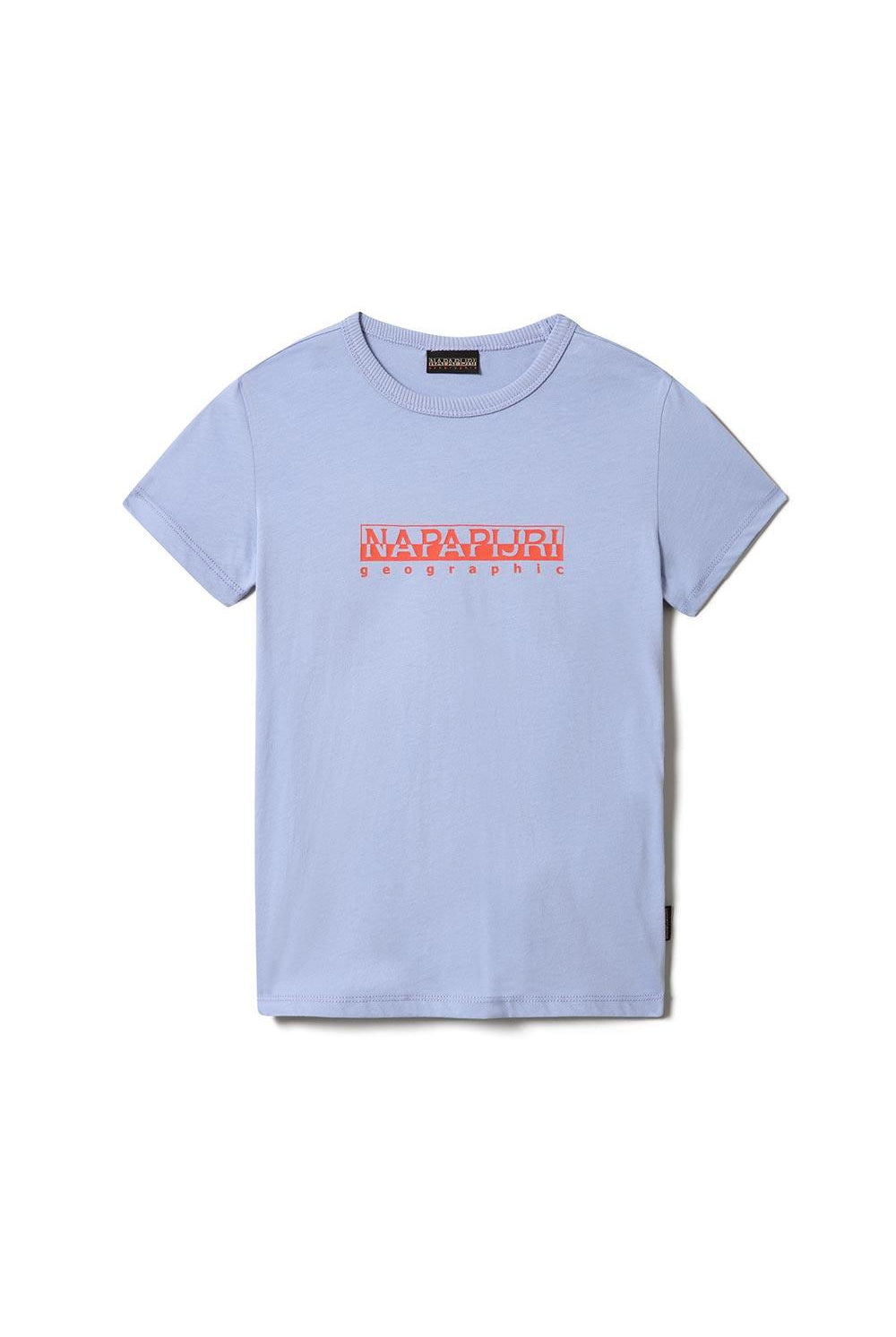 Napapijri | Short Sleeve T-Shirt Box Lavender | Milagron
