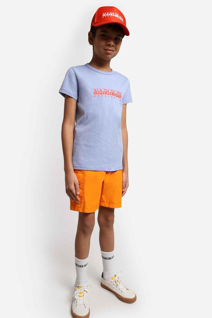 Napapijri | Short Sleeve T-Shirt Box Lavender 2 | Milagron