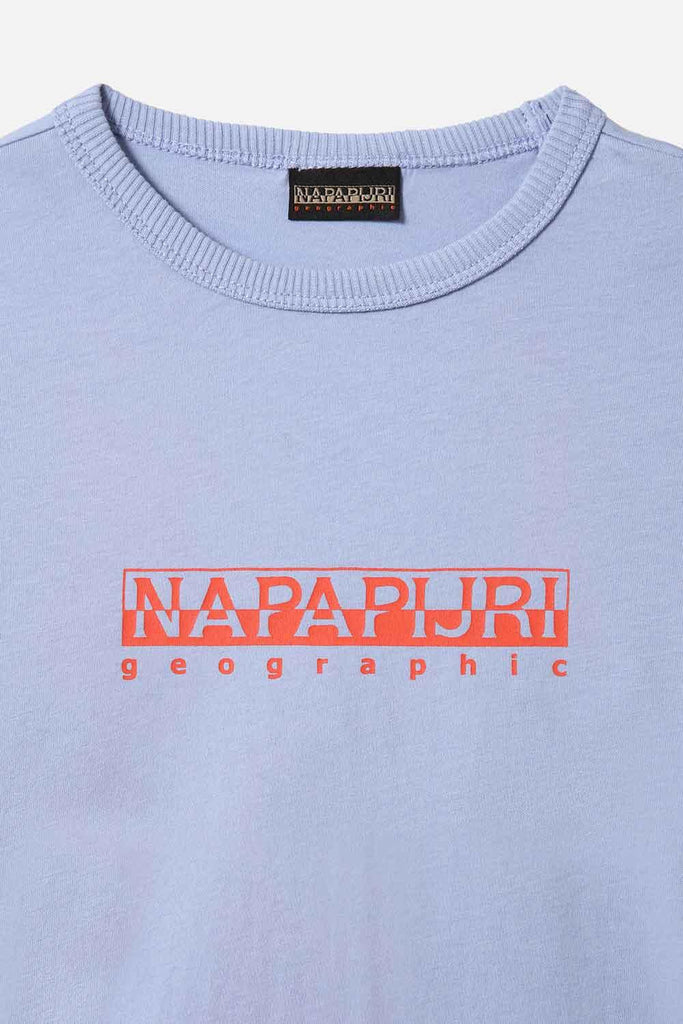 Napapijri | Short Sleeve T-Shirt Box Lavender 4 | Milagron