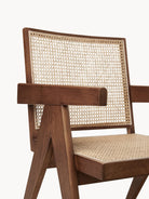 Sissi Masif Meşe Ve Rattan Lounge Koltuk
