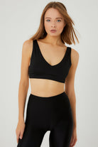 Harmonia Mini Crop Top | Siyah