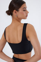 Kyria Crop Top | Siyah