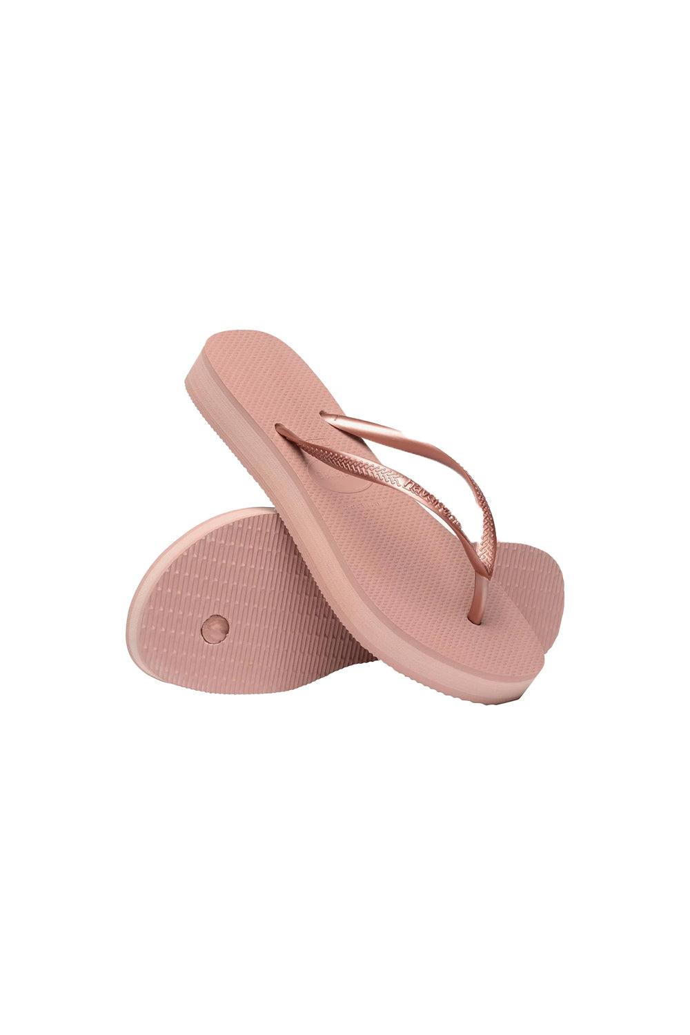 Havaianas-Slim Flatform Rosa-Sandalet & Terlik-4-Milagron.com