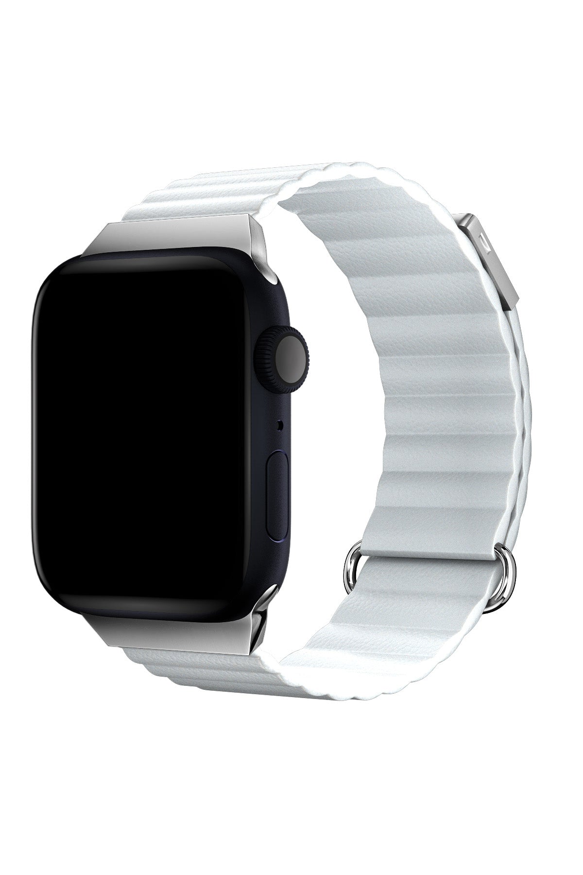 Apple Watch Uyumlu Premium Deri Loop Kordon Snowbound