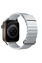Apple Watch Uyumlu Premium Deri Loop Kordon Snowbound