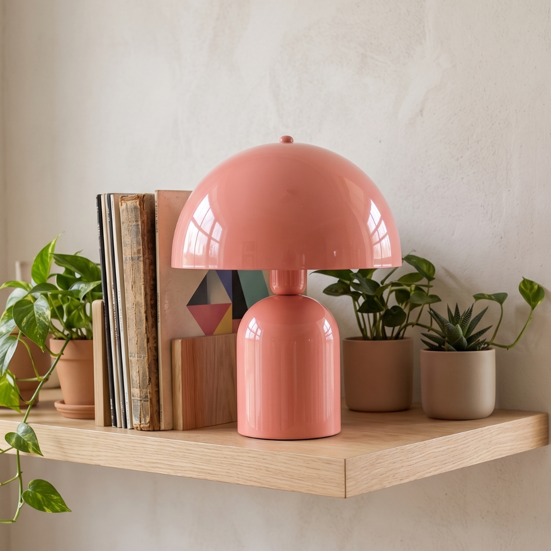 Soho Soft Pembe Metal Masa Lambası 
