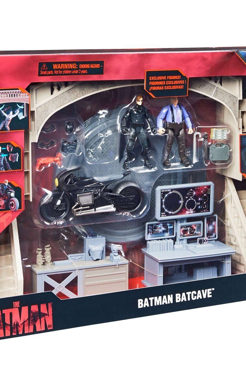 Batman 1068398 Batman Batcave Film Anları 1 Araç + 2 Figür Spinmaster Figür Oyuncaklar | Milagron 