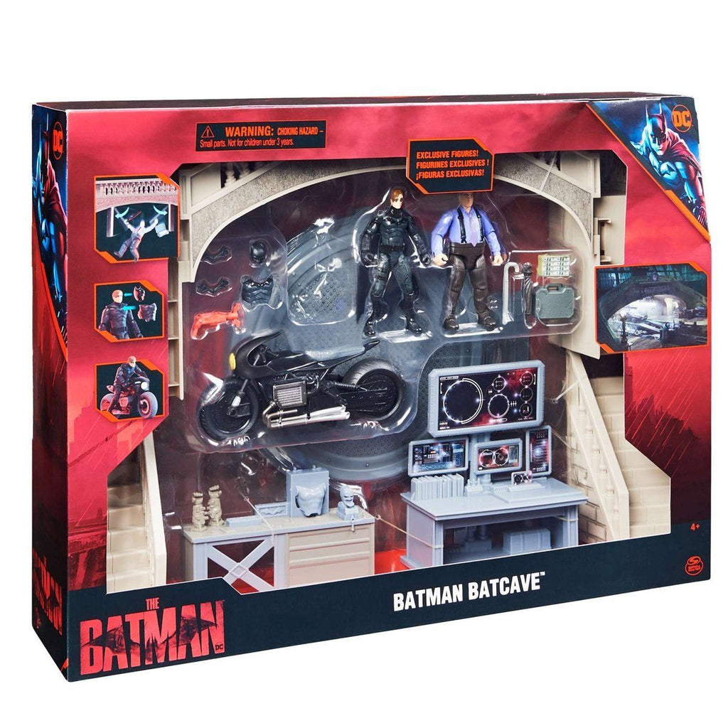 Batman 1068398 Batman Batcave Film Anları 1 Araç + 2 Figür Spinmaster Figür Oyuncaklar | Milagron 