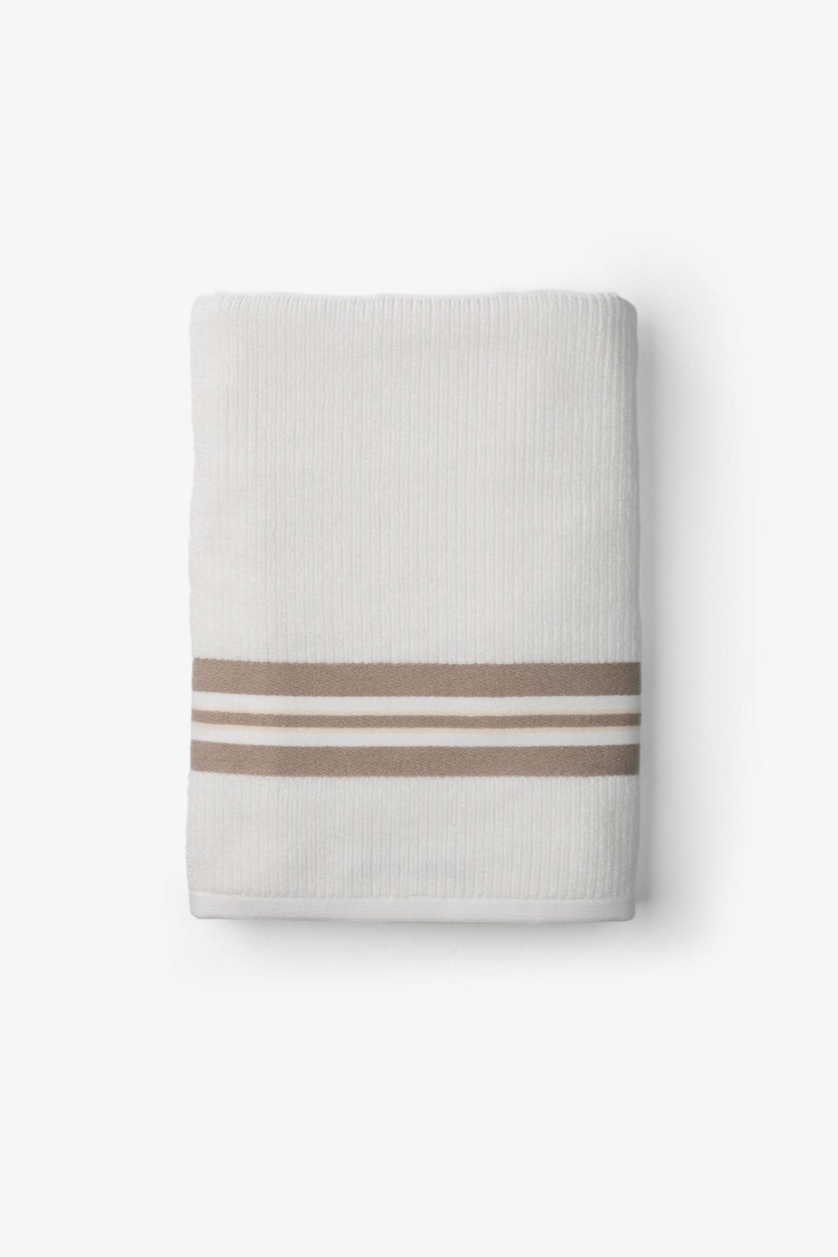 Strada Havlu 3'lü Set | Lyocell & Pamuk | Krem | 30x50 + 50x90 + 80x150 cm