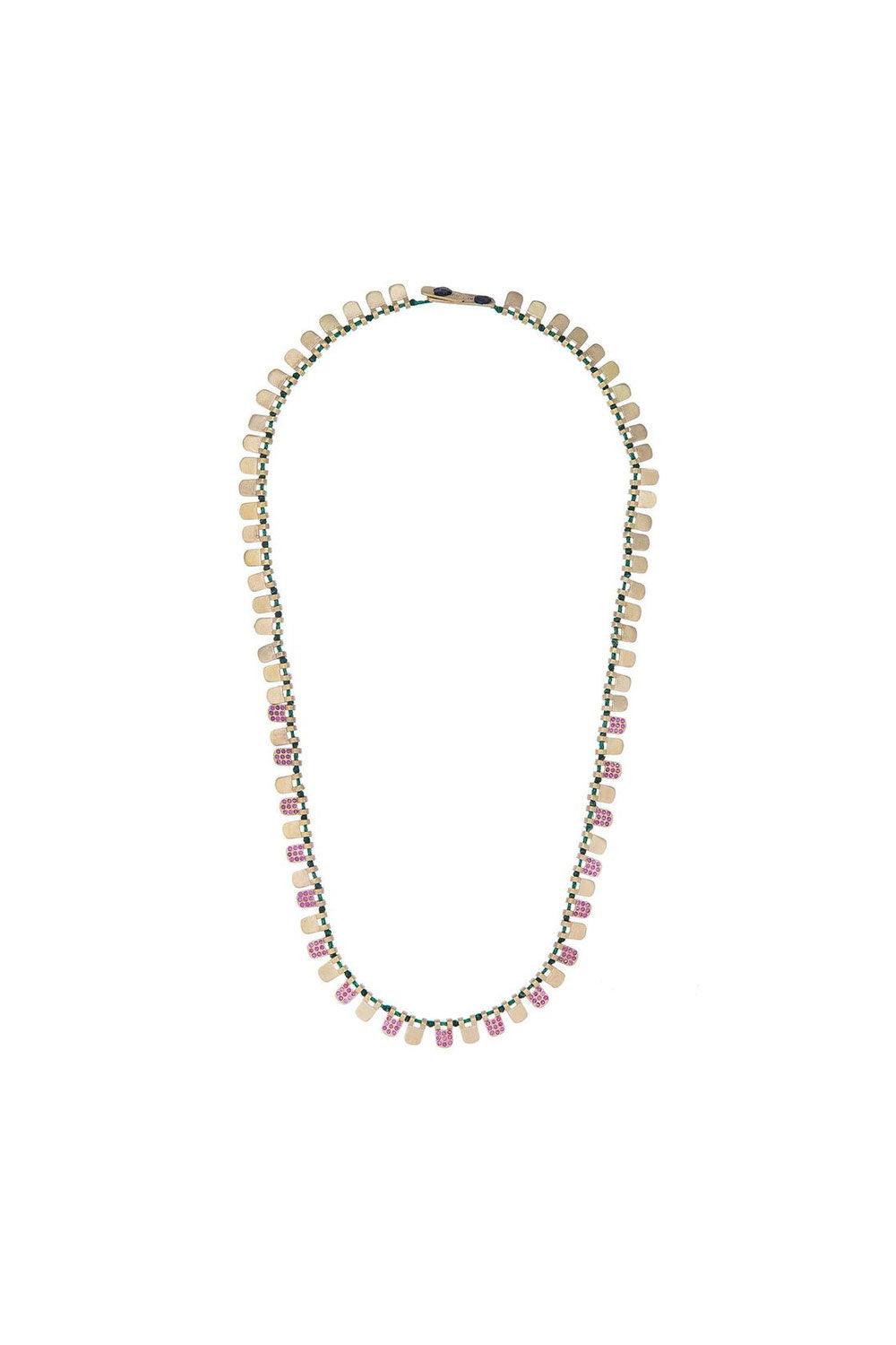 JUJU | Summer Necklace with Stones CNS-451 1 | Milagron