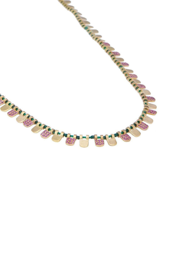 JUJU | Summer Necklace with Stones CNS-451 2 | Milagron