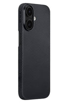 Tactile Woven Iphone 17 Magsafe Uyumlu Kılıf Black Gray