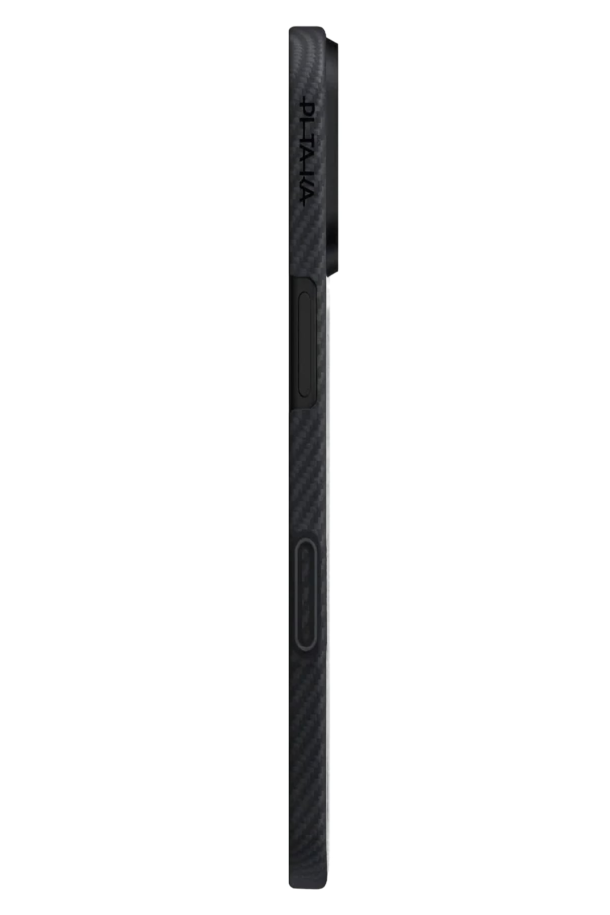 Tactile Woven Iphone 17 Magsafe Uyumlu Kılıf Black Gray