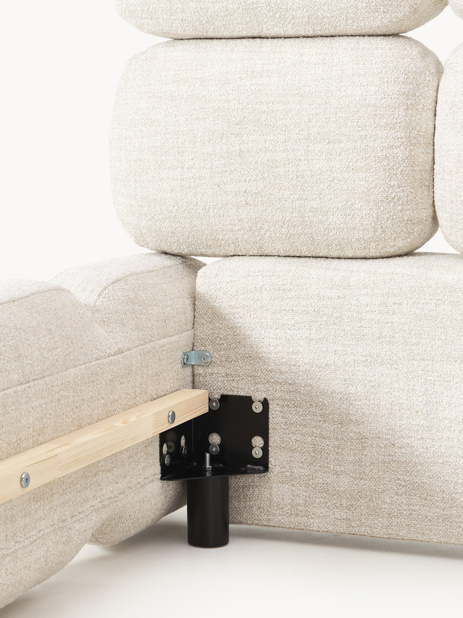 Tayla Bouclé Kumaş Kaplı Yatak