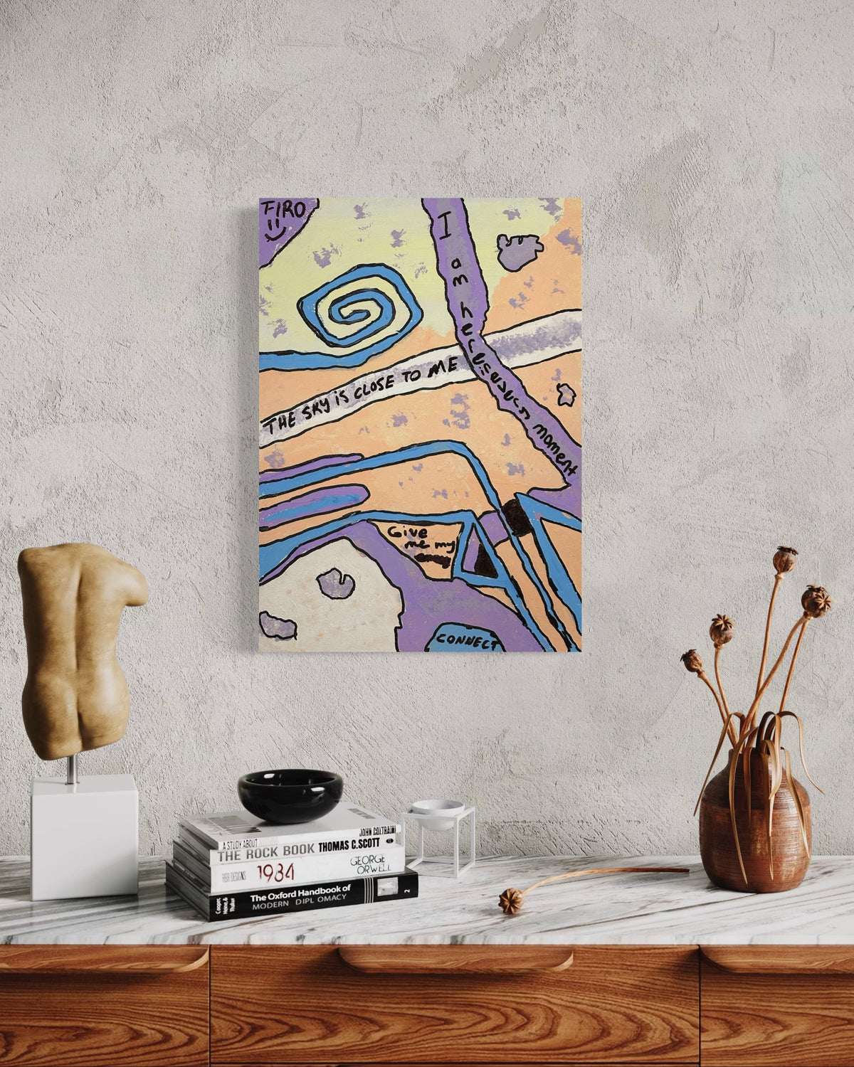 The Inner Connection Tablo | 25X35Cm