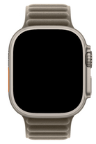 Apple Watch Uyumlu Baklalı Loop Kordon Titanium