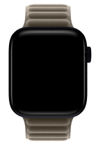 Apple Watch Uyumlu Baklalı Loop Kordon Titanium