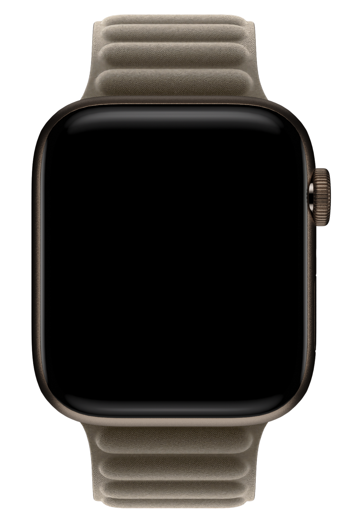 Apple Watch Uyumlu Baklalı Loop Kordon Titanium