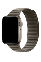 Apple Watch Uyumlu Baklalı Loop Kordon Titanium