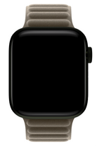 Apple Watch Uyumlu Baklalı Loop Kordon Titanium