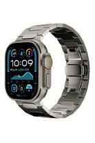 Titanova Apple Watch Uyumlu Titanyum Kordon Mat Starlight
