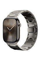 Titanova Apple Watch Uyumlu Titanyum Kordon Mat Starlight