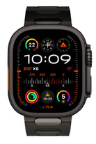 Titanova Apple Watch Uyumlu Titanyum Kordon Siyah
