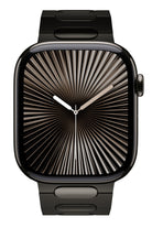 Titanova Apple Watch Uyumlu Titanyum Kordon Siyah