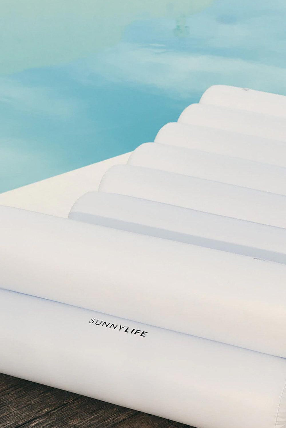 Sunny Life | Tube Lilo Deniz Yatağı White | Milagron