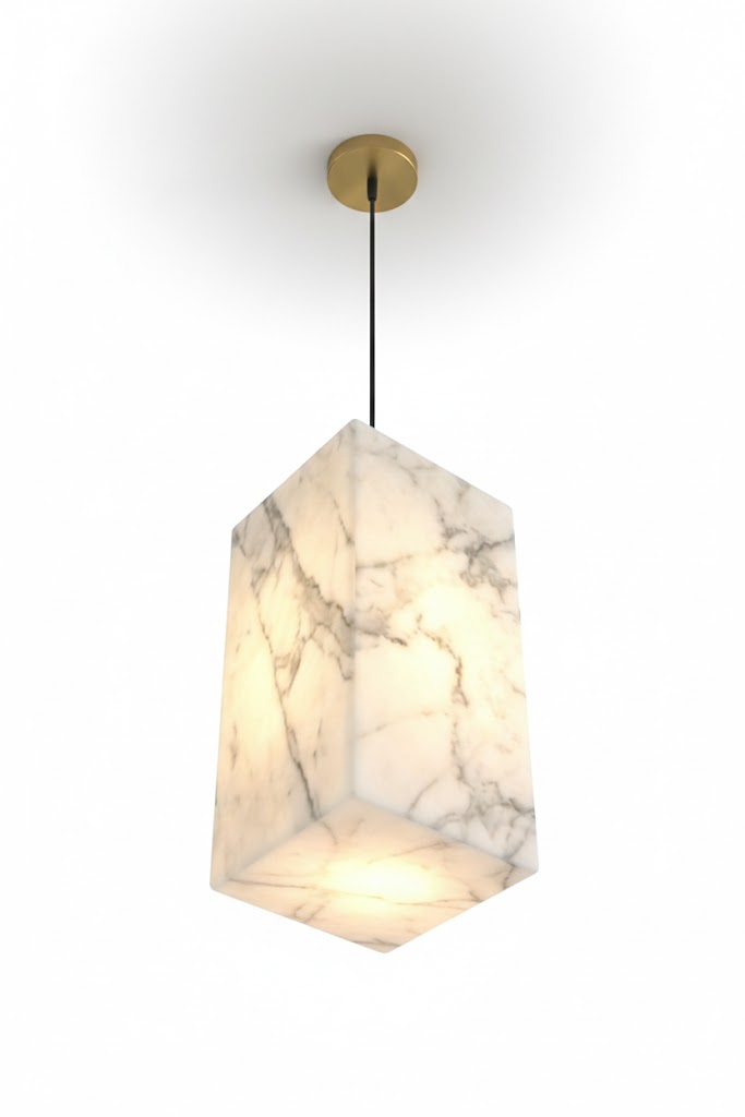Ravellis Modern Mermer Blok Sarkıt Avize 4586-8747