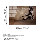 Uv-061 Baskılı Cam Dikdörtgen Duvar Tablosu 