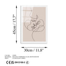 Uv-1034 Baskılı Cam Dikdörtgen Duvar Tablosu 